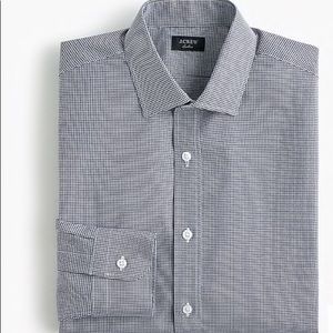 J. Crew Ludlow Slim Gingham Dress Shirt 16h/36